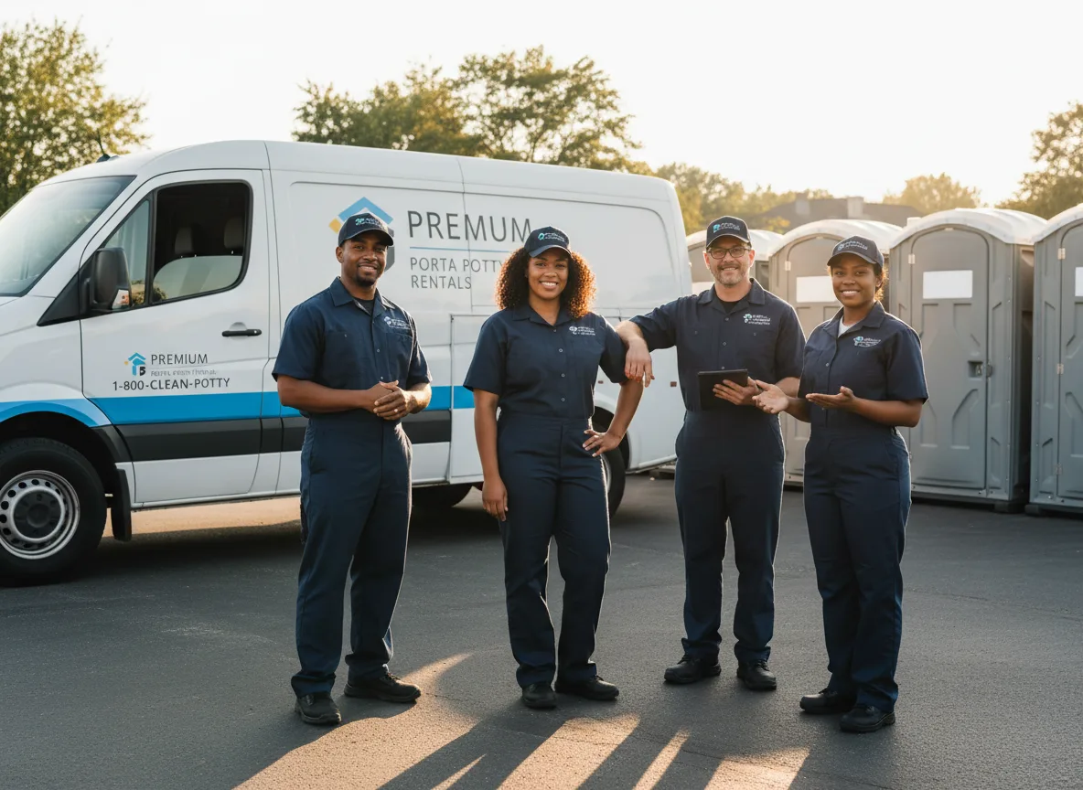 VIP Portable Toilets company in Lake City, PA